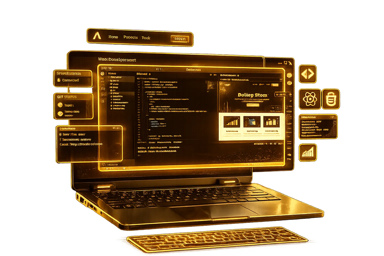 Laptop Graphic