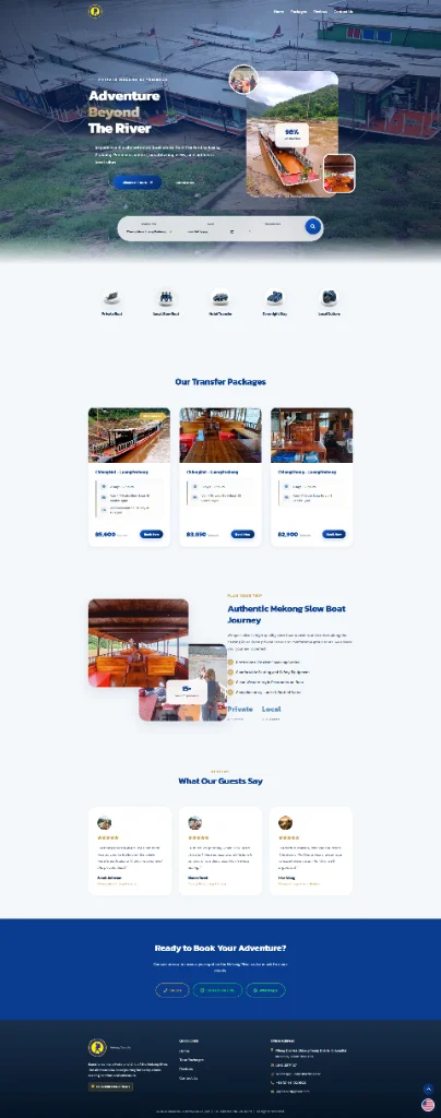 Mekong Transfer Website